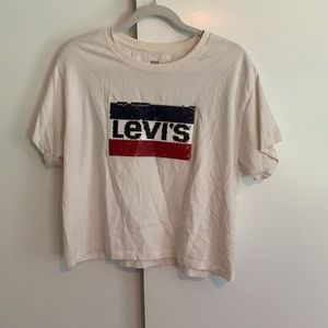 Levi’s sequin decal tee